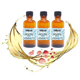 Aceite de Uva Orgánico para la Cara Facial y Cabello - Paquete con 3 pz de 60 ml c/u - Natturall