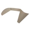 Crepe Triangle Bags, Brown Plain Perforation, Pack of 100