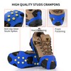 Ice Cleats, Ice Grips Traction Cleats Grippers Non-Slip Over Shoe/Boot
