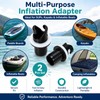 2 Pcs Paddle Board Pump Adapters with Air Valve Connector