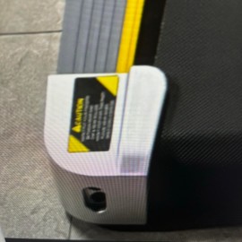 YPOO Left Rear Cover for Walking Pad Treadmill, Silver