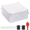 Junction Box, Reserved Holes Electrical Boxes Waterproof IP65 ABS Plastic