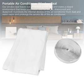 Tudaheuiy Window Seal for Mobile Air Conditioners, Air Conditioning Window Seal, Hot Air Stop, Windproof Sealing Cloth for Mobile Air Conditioners, Hot Air Stop (400 m)
