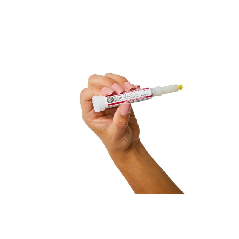 Beauty Secrets Nail Glue, Drip & Clog Proof, 6 Pack