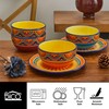 Bico Tunisian Cereal Bowls Set of 4, 26 oz Deep