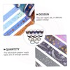 NUOBESTY 1set Aesthetic Washi Tape Decorative Scrapbook Tapes for Journaling