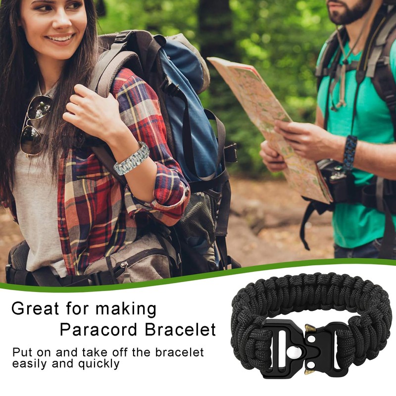 3/4 Inch Tactical Buckle Tactical Duty Buckle Replacement, 2Pack Paracord