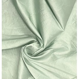 Wowfabric4less123 SEA GREEN  100% Silk Dupioni Fabric 54” Width Sold By The Yard