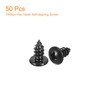 sourcing map 5mm x 10mm Phillips Pan Head Self-tapping Screw,