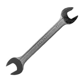 BANZAI Spanner, Wrench, Automobile Tool, Double-ended Spanner, SM-1719, 0.7 x 0.7 inches (17 x 19 mm), Motorcycle, Bicycle Tool, Thin (Ideal for Automotive Maintenance Tools and Diy)