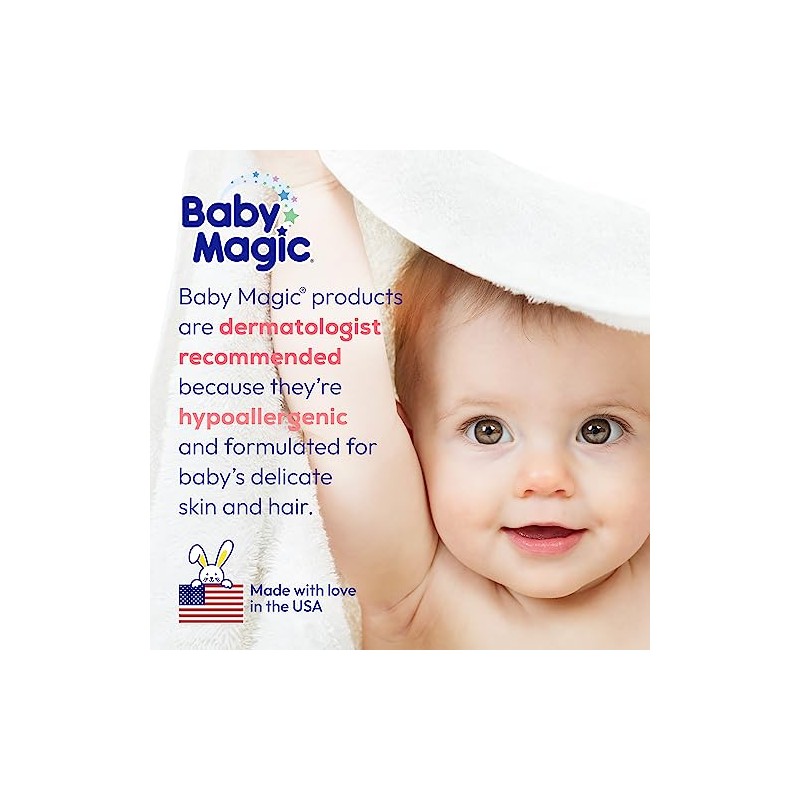 Baby Magic Baby Lotion, Camellia Oil & Marshmallow Root, 16.5oz