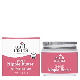 Earth Mama Manteca Orgánica Pezones Piel Seca Bálsamo Natural Lanolina