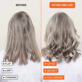 Volumizing Shampoo Bar with Biotin for thin, fine hair - Plastic-Free, Vegan, Cruelty-Free, 3.88 oz