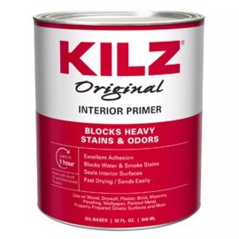 Kilz 10002 Quart Oil Based Original Primer Sealer Stainblocker  - Pack of 2