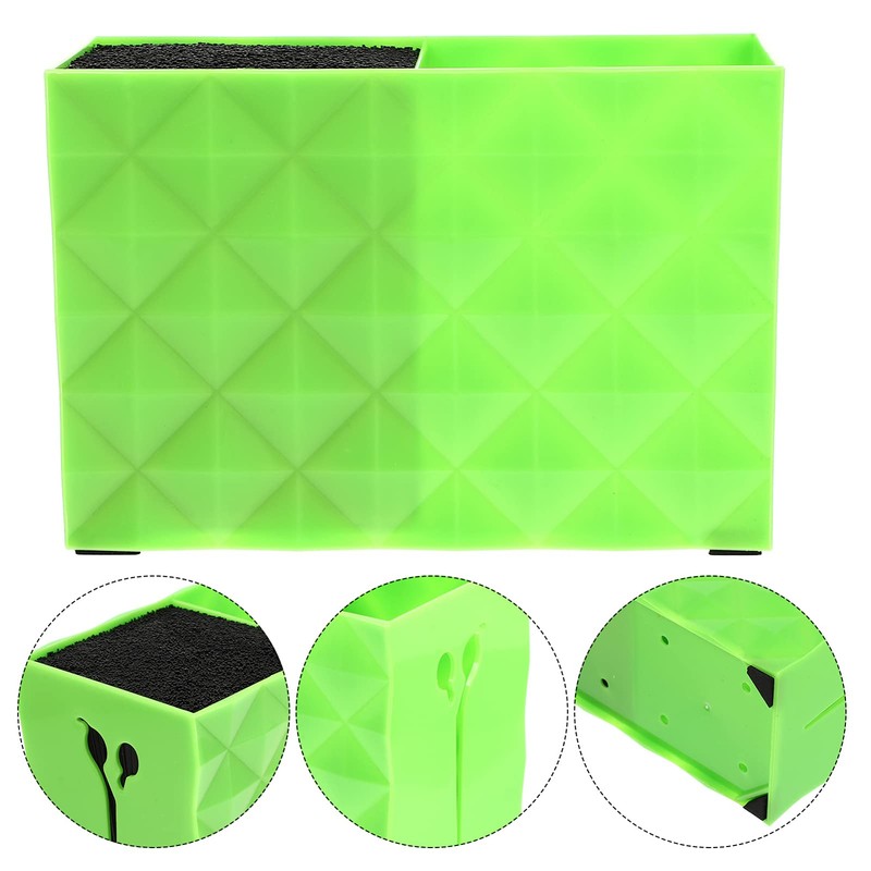 Healvian Haircut Organizer Box Scissors Holder with Non-slip Design for