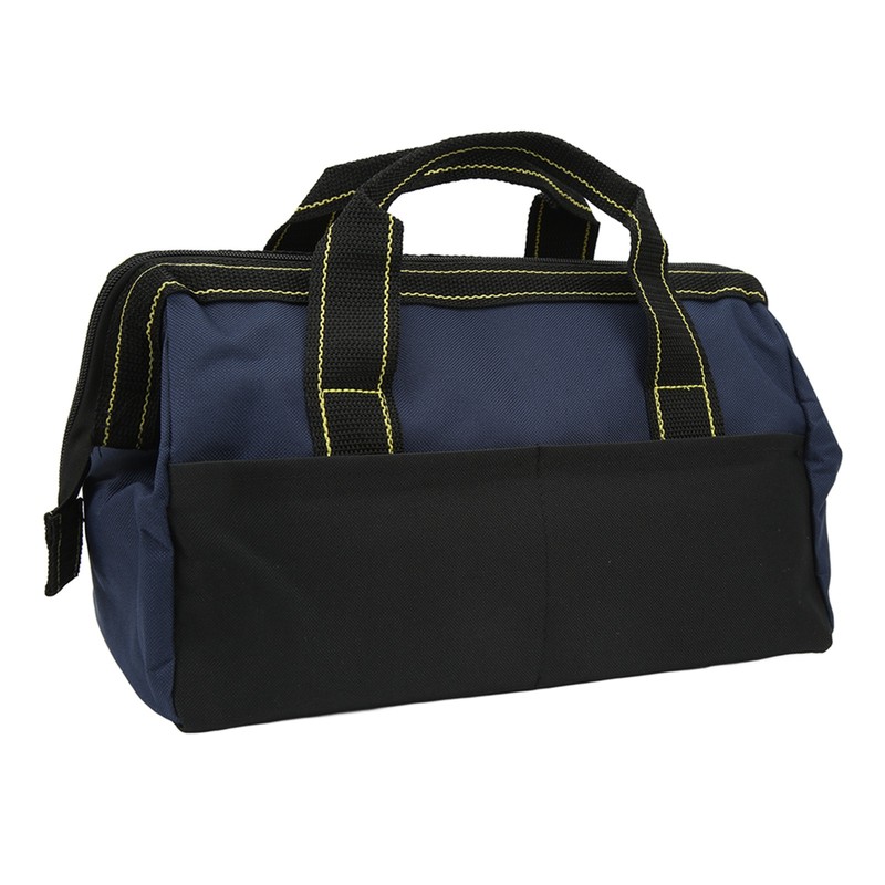 13in Tool Storage Bag Oxford Cloth Multifunctional Waterproof Wide Mouth