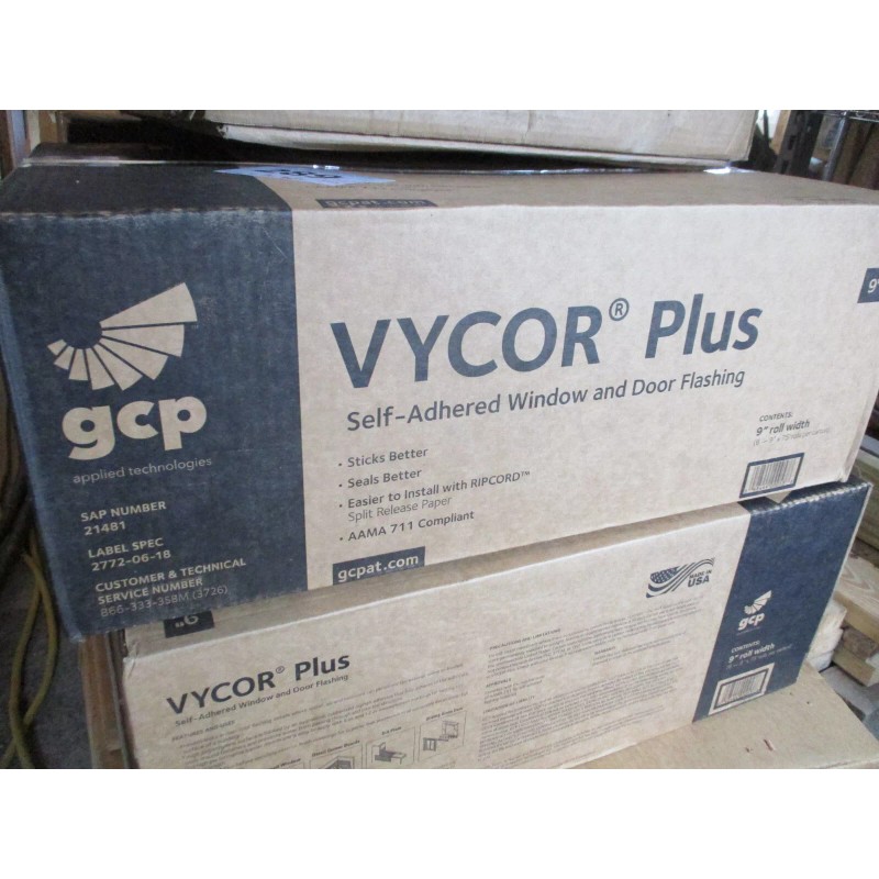 Grace Vycor Plus Self-Adhered Window and Door Flashing 9" x