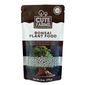 Bonsai Slow Release Fertilizer Pellets for Indoor and Outdoor Plants (6 oz) Resealable Bag