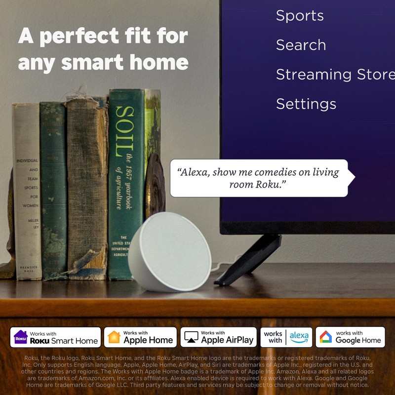 Roku Streaming Stick Plus 2025 - 4K & HDR Roku