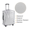 PATIKIL Clear Universal Luggage Protector with Fastener 30 Inch, Portable