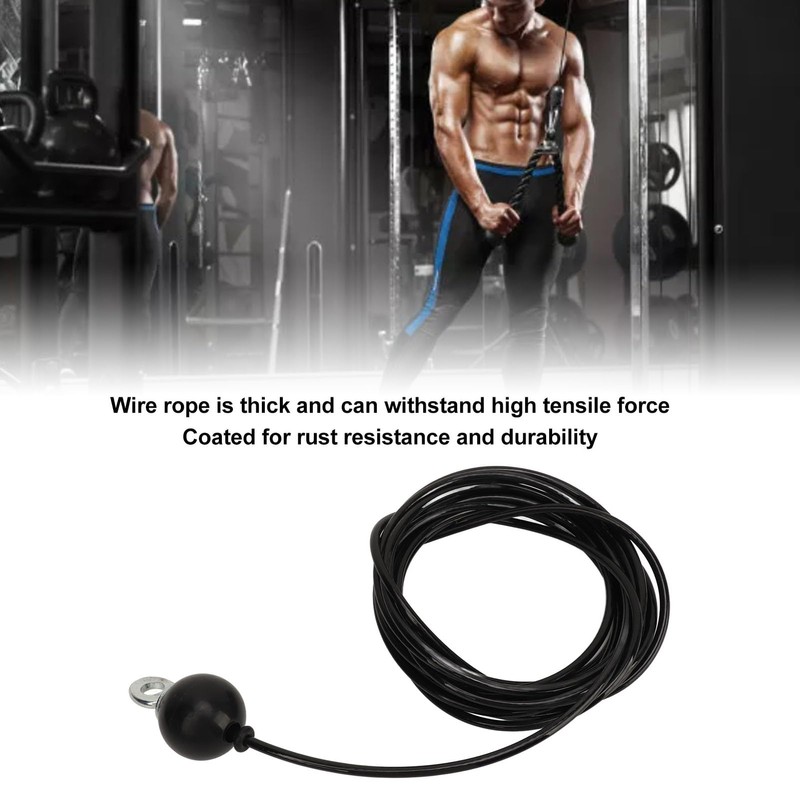 Fitness Gym Replacement Cable,Heavy Duty Fitness Pulley for Gym Home