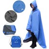 Hooded Stadium Blanket, FANCYWING Waterproof Windproof Outdoor Fleece Blanket -