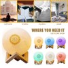 Qur'an Moon Lamp, Smart Touch Bluetooth Speaker 3D Moonlight Night