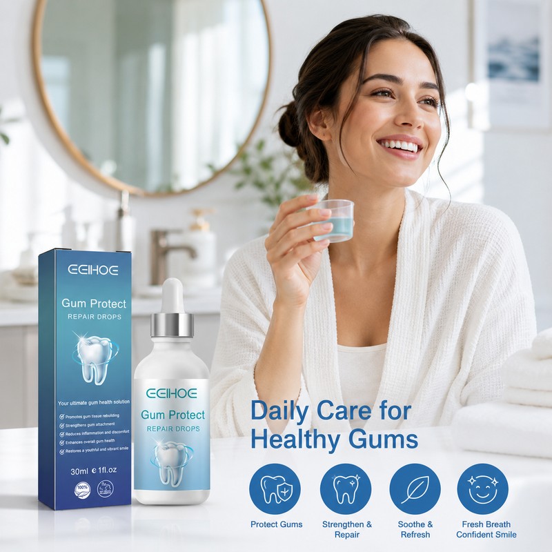 Oral Care Drops for Fresh Breath – Gentle Mouth Rinse