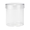 MUJI ODAA0A2S Acrylic Small Container Approx. Diameter 3.5 x 3.8