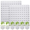 Eshylala 200 Pack Hydroponic Sponge Planting Tool Square Seedling Sponges
