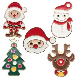 Brooch Vintage Christmas Pins Faux Crystal Brooch Pins for Christmas, Unisex Brooch Rhinestone Inlaid Brooches, Metal