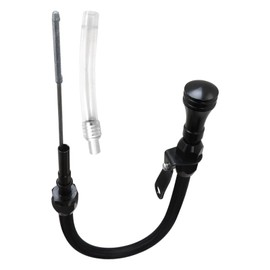 Flexible Braided Stainless Engine Oil Dipstick for LS Car Engines LSX LS1 LS2 LS2 LS6 4.8L 5.7L 6.0L 6.2L (Black)