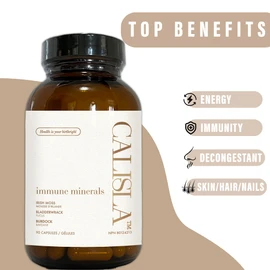 Calisla - Irish Sea Moss, Bladderwrack, Burdock Root capsules, 90ct. - Sea Moss Capsules - HIGH POTENCY - Immune Minerals