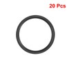 sourcing map O-Rings Gasket Rubber 31 mm Outer Diameter 24.8