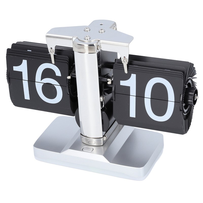 Retro Flip Down Clock Innovative Light Luxury Simple Design Flip