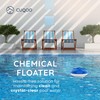 CUQOO Premium Floating Chlorine Dispenser for Pool - Slow Releasing