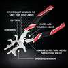 8 Inch Welding Pliers, Carbon Steel Multifunction Welding Pliers, Welding