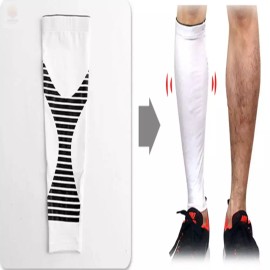 육프로컬렉션 종아리 보호대 화이트 M 남자종아리압박밴드 Luxpro Collection Calf Protector White M Men's Calf Compression Band