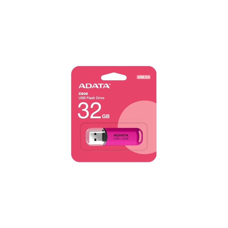 ADATA C906 32GB USB 2.0 Flash Drive | Diseño Elegante