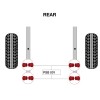PSBushings 8x Toyota Pickup (78-95) Rear Spring - Rear and