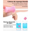 Isopos, Hisopos para Uso Diario, 100 Unidades, Diseño con Esponja,