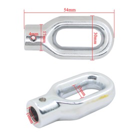 Patio Retractable Awning Crank Hook Balcony Awning Gear Eye for Manual Blind Gearbox Awning Drive Worm Gear