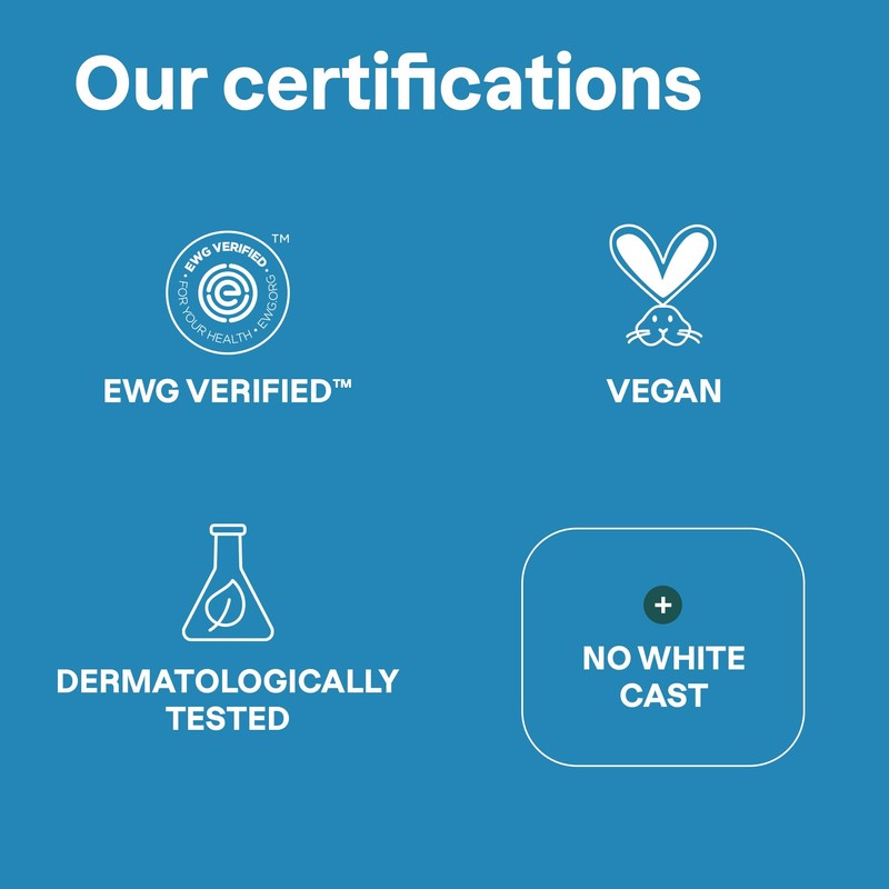 ATTITUDE Mineral Sunscreen for Baby and Kids, EWG Verified, Broad