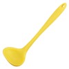 uxcell Silicone Soup Ladle Spoon 8.5 Inch Heat Resistant to