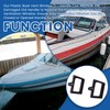 Ciuouient 2Pcs Boat Side Vent Window D Handle Turn Lock