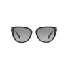Coach HC8276 Sunglasses, Black/Grey Gradient, 56 mm