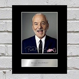 Bill Murray Signed Mounted Photo Display