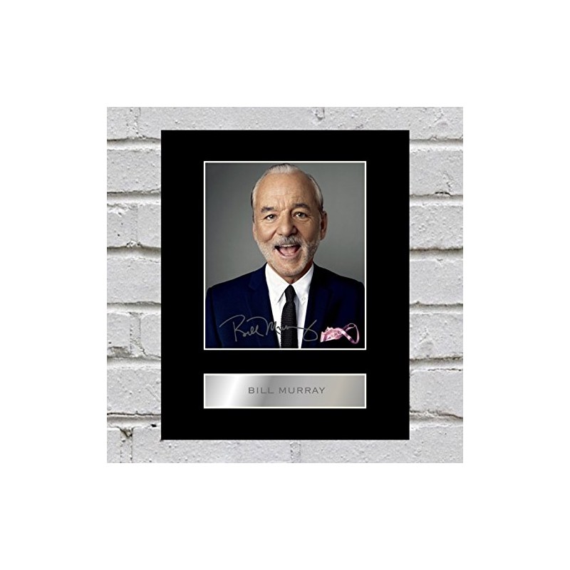 Bill Murray Signed Mounted Photo Display