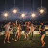 4 Pack 800 LED Starburst Sphere Lights, Battery Operated Firework