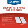 Stick-Em Rat & Mouse Size Glue Trap 10” x 5”